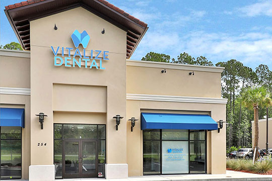 Vitalize Dental Office Front